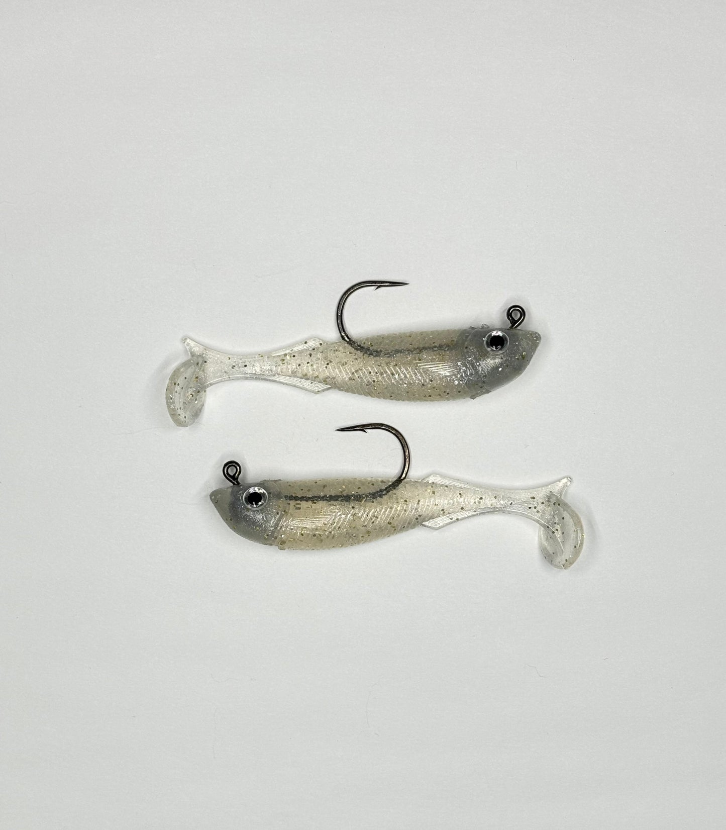 Pre-rigged Lead Paddle Tail Lure