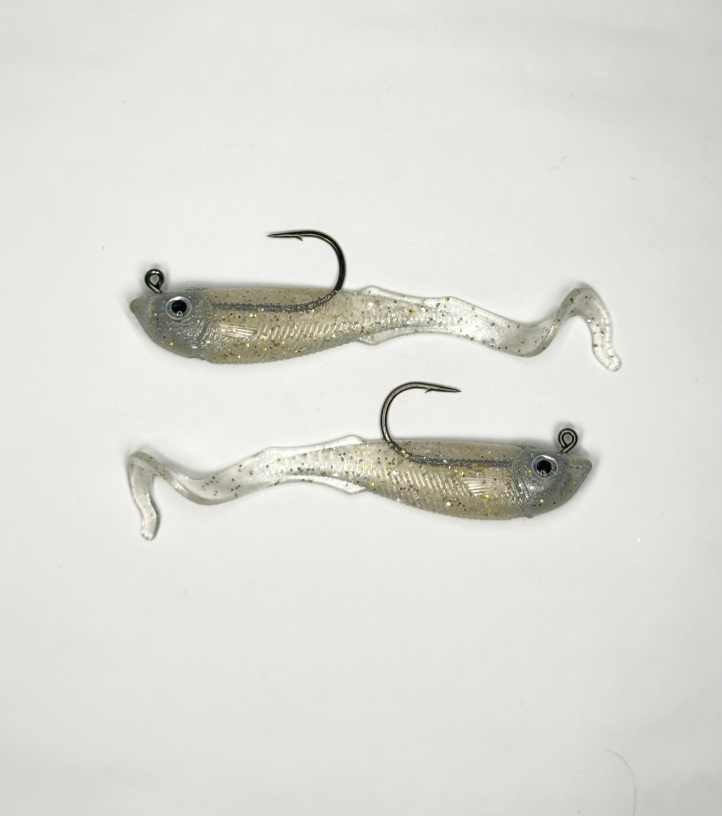 Pre-rigged Lead Curly Tail Lure